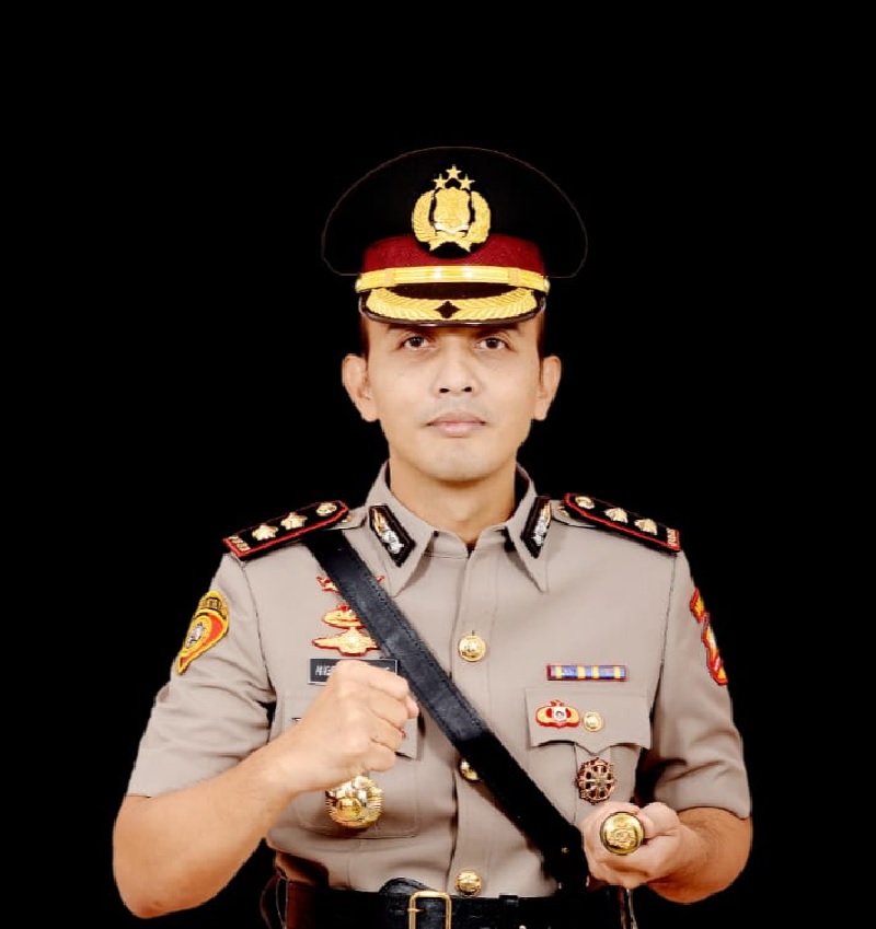Kapolres Kuansing AKBP Angga Febrian Herlambang Sik SH