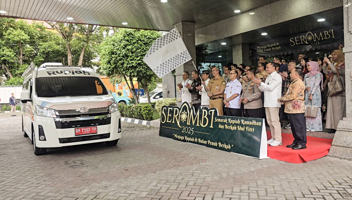 Bank Indonesia Provinsi Riau menggelar Kick Off Semarak Rupiah Ramadan dan Berkah Idulfitri (Serambi) yang berlangsung di halaman Kantor BI Riau beberapa waktu lalu.