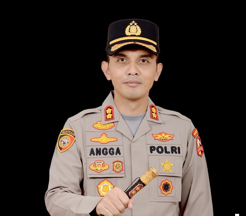 Kapolres Kuansing AKBP Angga Febrian Herlambang SIK SH