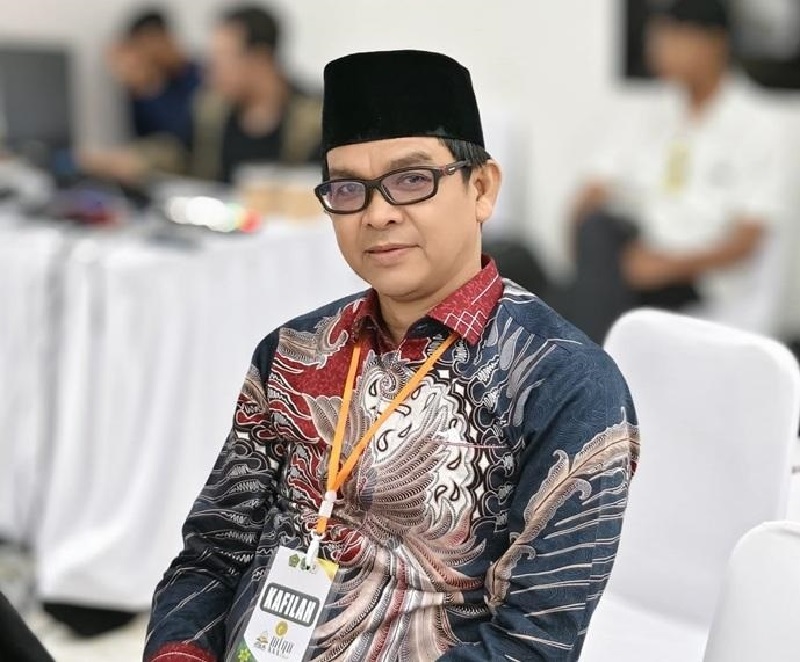 Kepala Bidang Penyelenggaraan Haji dan Umrah Kemenag Provinsi Riau Defizon.