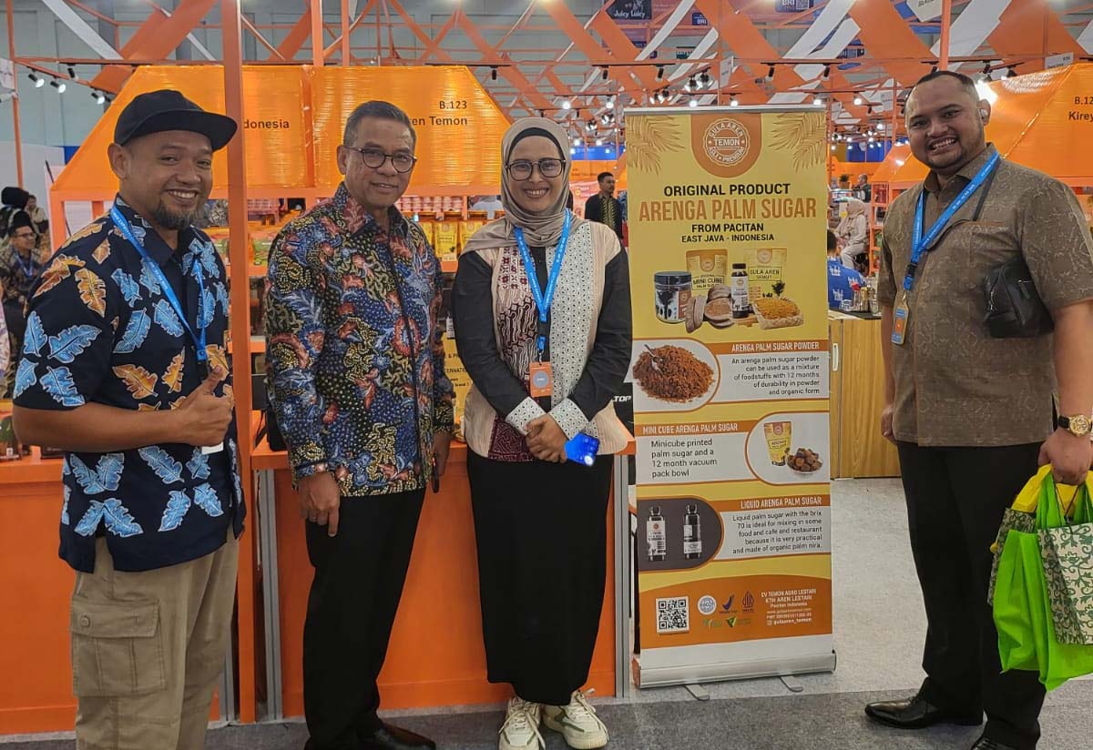 BRI memfasilitasi kegiatan business matching Gula Aren Temon di BRI UMKM EXPORT 2025