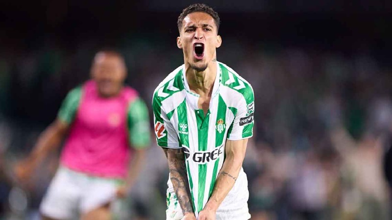 Antony telah menikmati kebangkitan karier sejak tiba dengan status pinjaman di Real Betis.