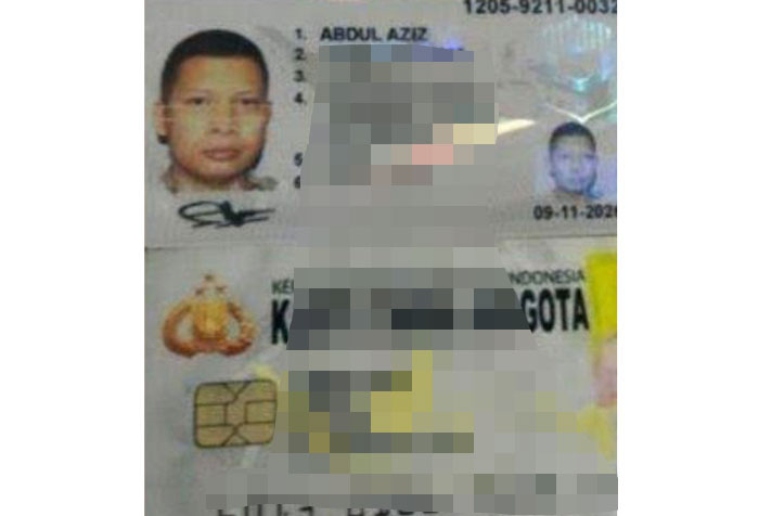 Jadi korban begal di kawasan Bekasi, Briptu Abdul Aziz (32) kini dirawat di rumah sakit. Sepeda motor miliknya dibawa kabur pelaku.