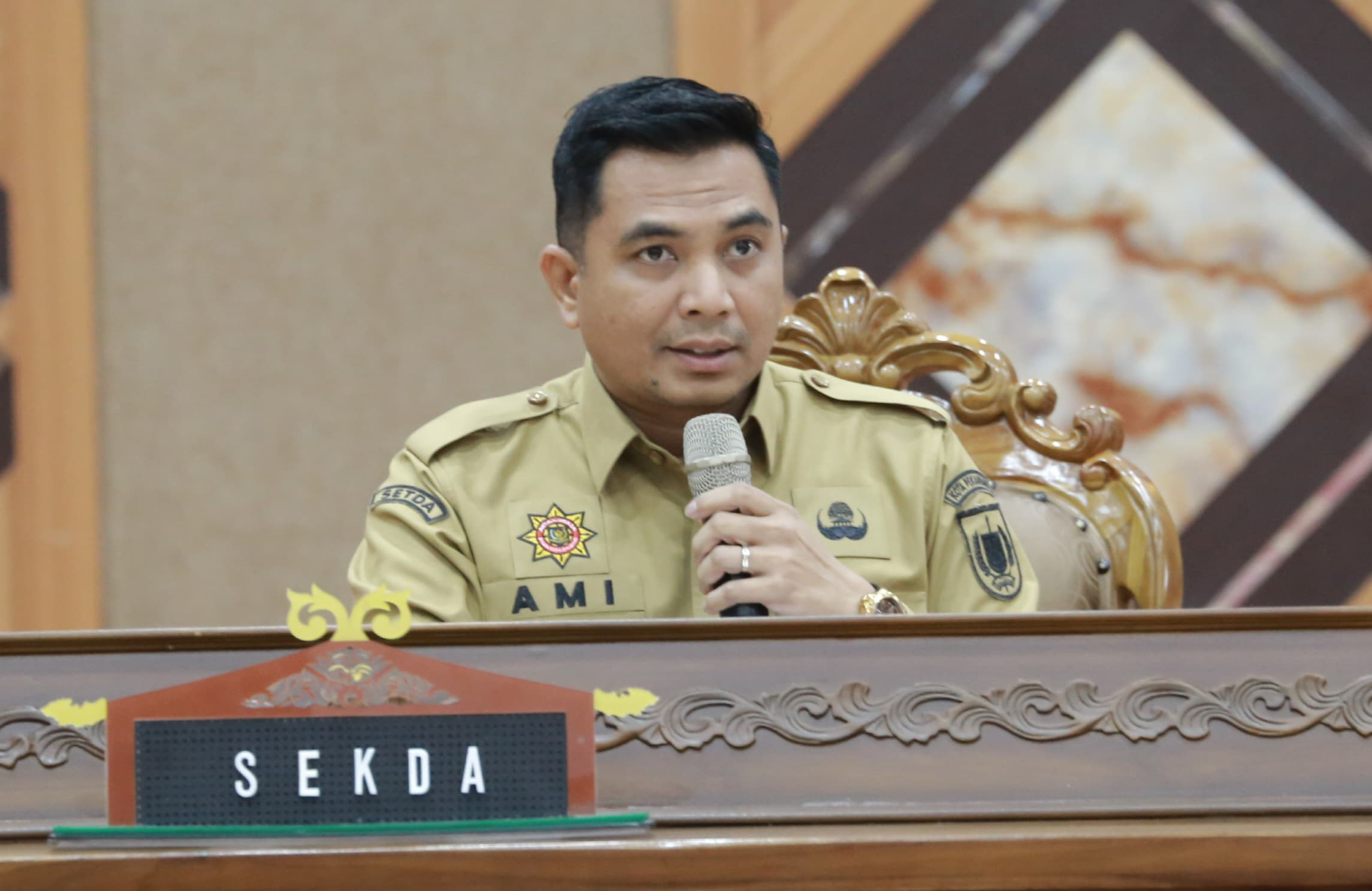 Pj Sekdako Pekanbaru Zulhelmi Arifin