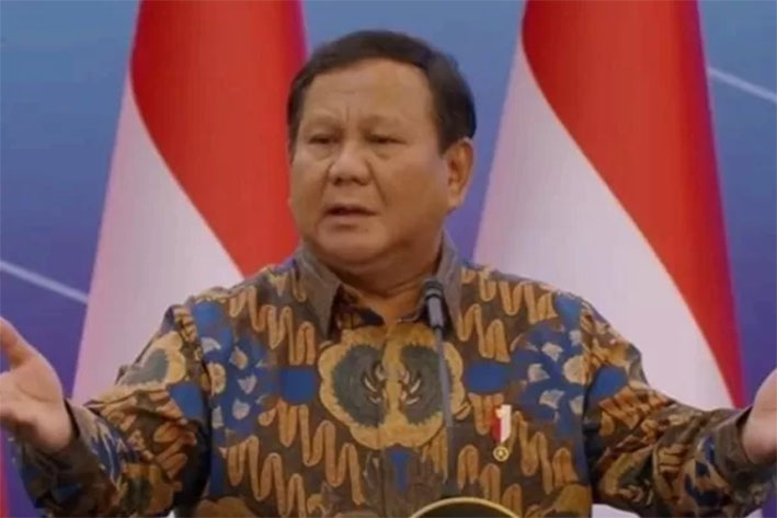 Presiden RI, Prabowo Subianto