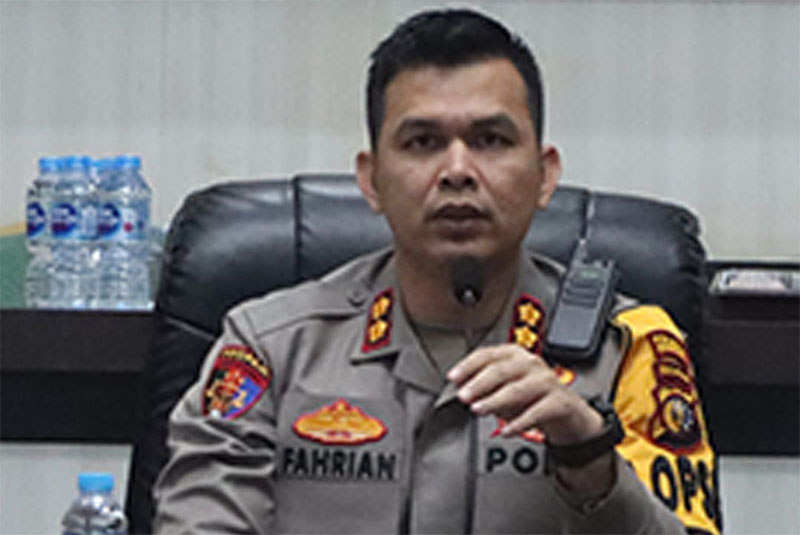 Kapolres Inhu, AKBP Fahrian Saleh Siregar SIK MSI