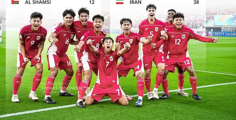Skuad Garud Muda siap menghadpi Korea Utara pada perempatfinal Pial Asia U-17 malam ini di Riyadh.