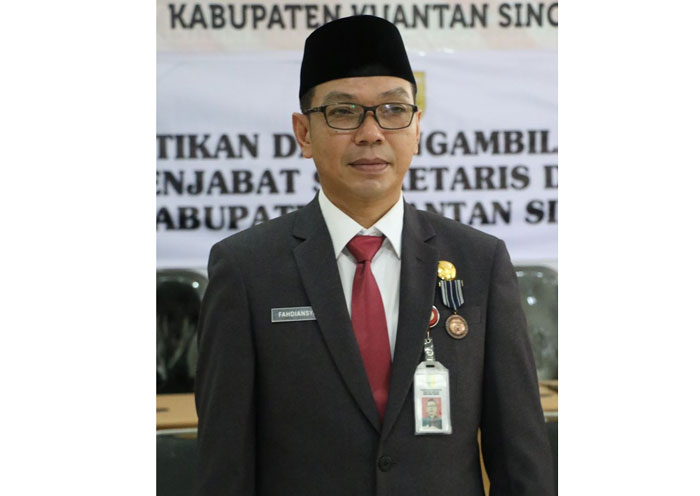 Pj Sekda Kuansing H Fahdiansyah