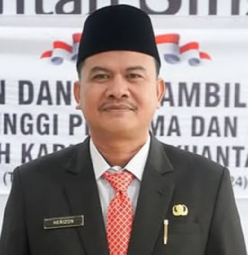 Kepala Dinas Dikpora Kuansing, H Herizon