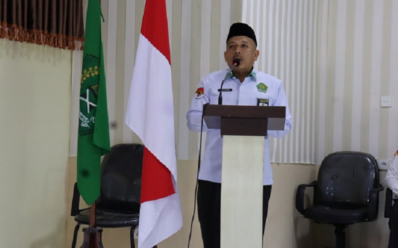 Kepala Kanwil Kemenag Riau, Muliardi.