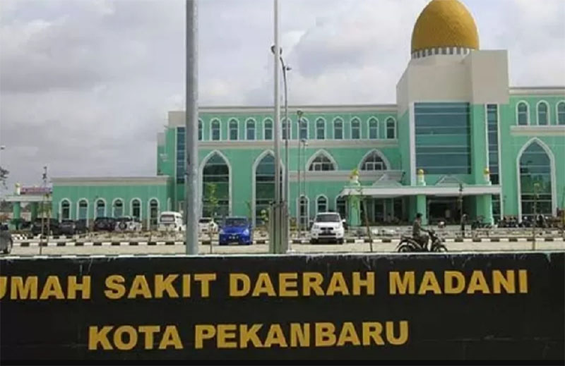 RSD Madani Pekanbaru, Jalan Garuda Sakti Pekanbaru.