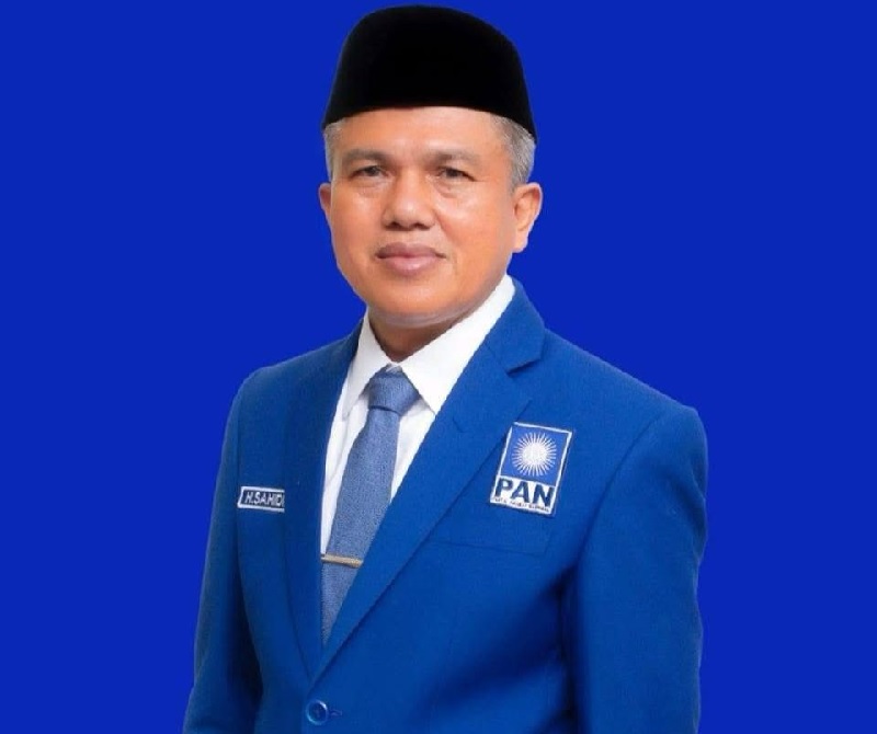 Ketua DPW PAN Riau, H. Sahidin.