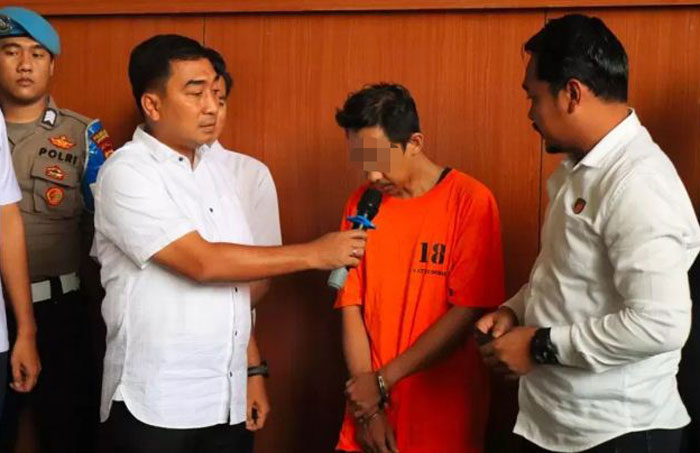Tersangka kasus pornografi Drg M. Azwindar Eka Satria (MAES), peserta Program Pendidikan Dokter Spesialis (PPDS) Fakultas Kedokteran Gigi Universitas Indonesia (UI).