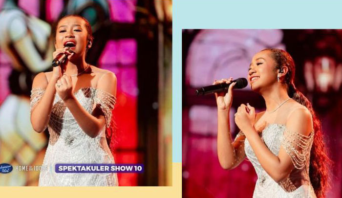 Angie Carvalho tereliminasi dari ajang Indonesian Idol 2025, Senin (21/4/2025)  malam