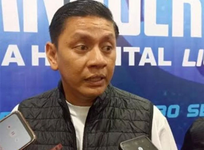 Chief Operating Officer (COO) PSPS Pekanbaru Edward Riansyah