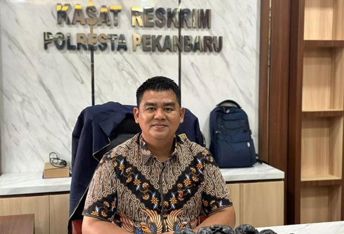 Kasat Reskrim Polresta Pekanbaru Kompol Bery Juana Putra
