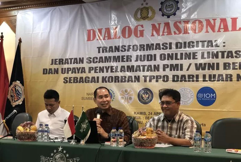 Dirjen Perlindungan WNI dan Badan Hukum Indonesia Kementerian Luar Negeri, Judha Nugraha, memaparkan beberapa kasus yang ditangani oleh pemerintah.