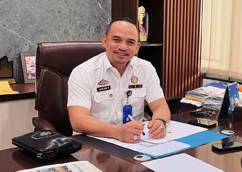 Kepala Bidang Pengendalian Pajak (Daljak) Bapenda Kota Pekanbaru, Hidayat Alfitri.
