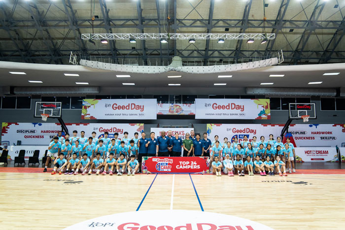 Top 24 Campers, saat mengikuti pelatihan di GOR Soemantri Brodjonegoro, pada Kamis (1/5/2025).