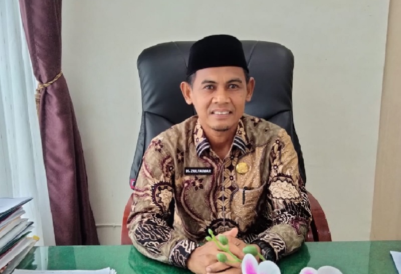 Kasi Penyelenggara Haji dan Umrah Kemenag Kabupaten Kampar H Zulfaimar.