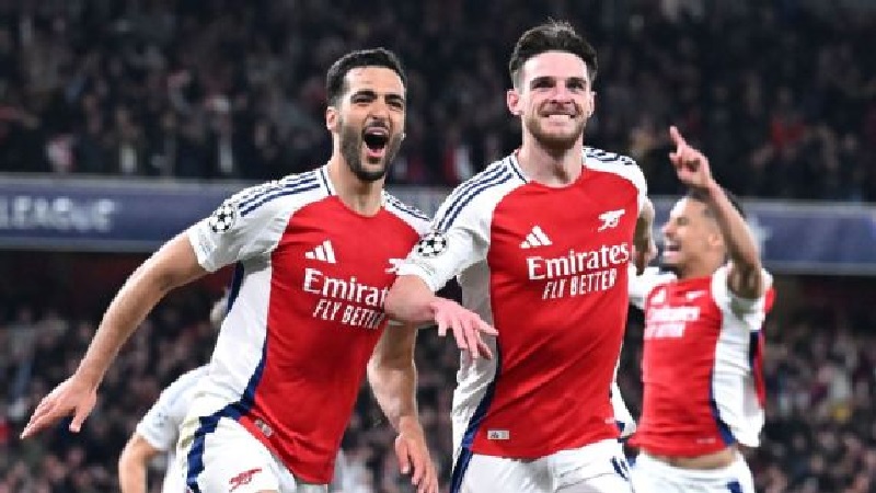 Gelandang Arsenal Declan Rice perlu membatalkan defisit 1-0 melawan PSG pada leg kedua semifinal Liga Champions.