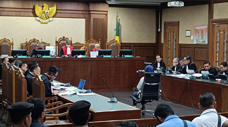 Sidang lanjutan Hasto Kristiyanto di Pengadilan Tipikor Jakarta, Rabu (7/5/2025).