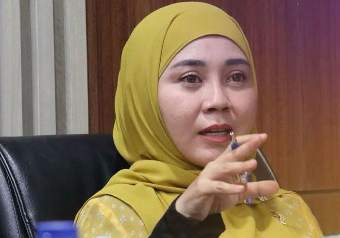 Anggota Dewan Perwakilan Daerah Republik Indonesia (DPD RI) dapil Riau, Sewitri.