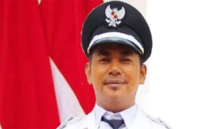 Kepala Desa Kampung Medan Kecamatan Kuantan Hilir, Yunda Apriadi