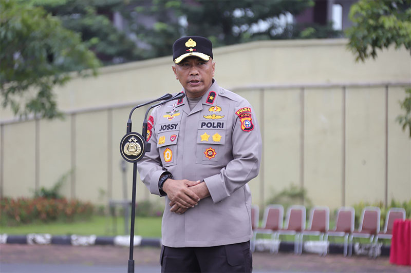 Wakapolda Riai Brigjen Pol Andrianto Jossy Kusumo.