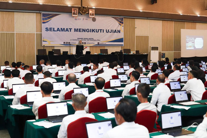 Rangkaian seleksi kompetensi calon PPPK tahap 2 Pemkab Kepulauan Meranti di Pekanbaru.