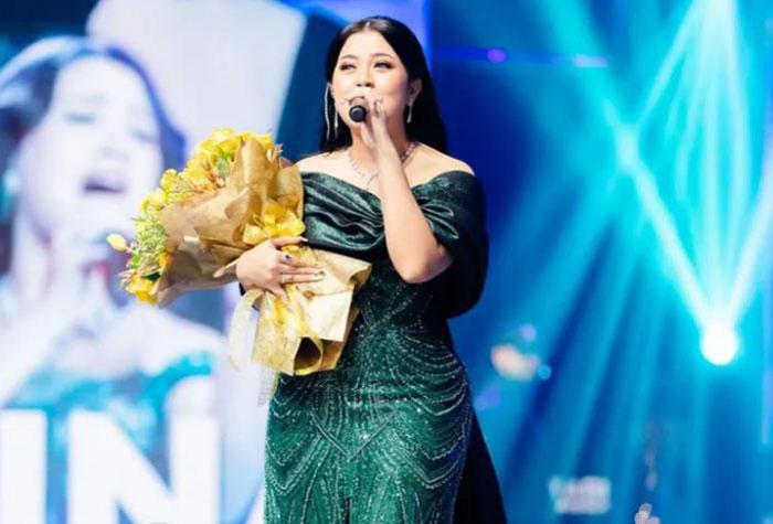 Shabrina Leanor sukses meraih vote tertinggi dan dinobatkan sebagai juara Indonesian 2025.