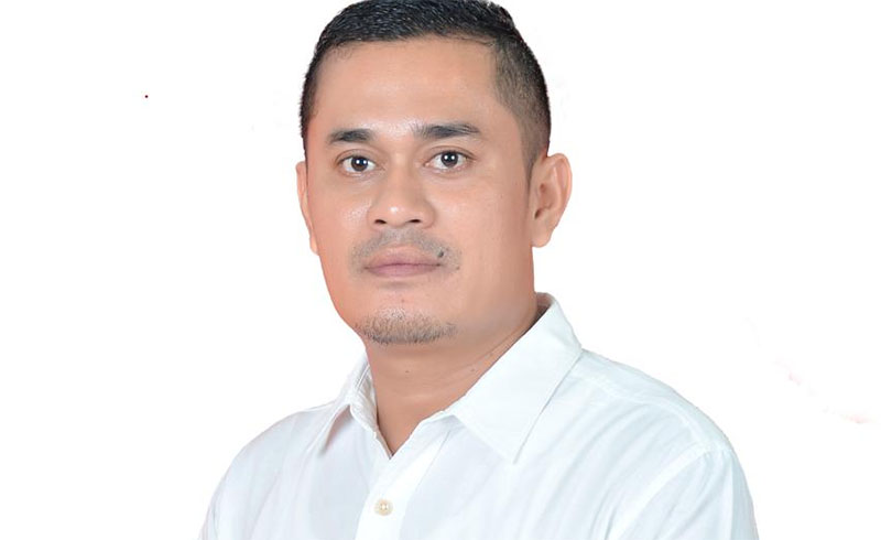 Ketua Askab PSSI Kuansing Hengky Prima Hidayat
