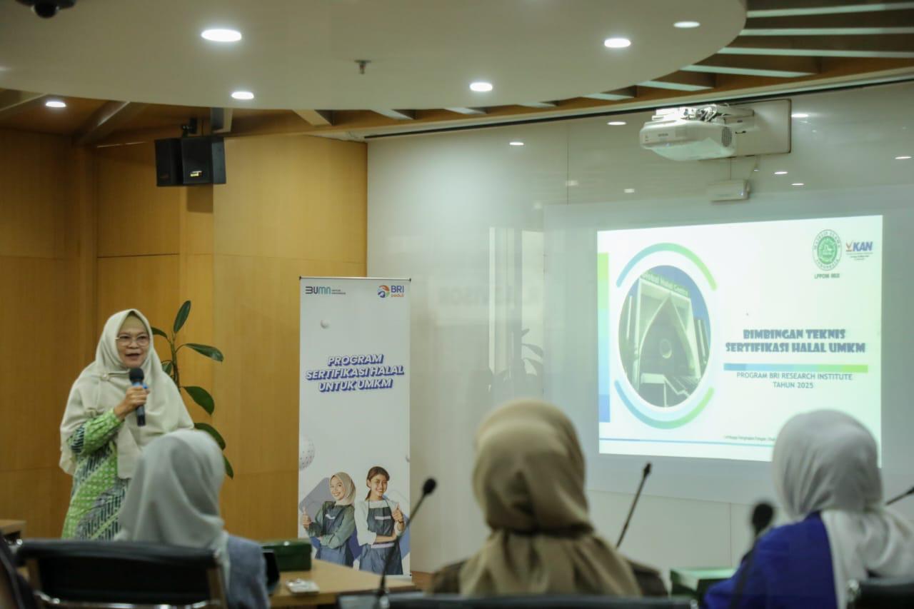 Program Sertifikat Halal melalui BRI Peduli