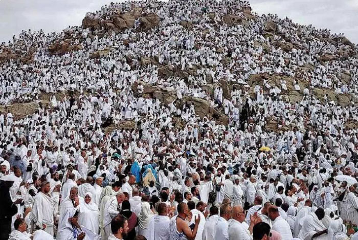 Ilustrasi. Hari Arafah adalah hari di mana jemaah haji berdiam di Padang Arafah untuk melakukan wukuf.