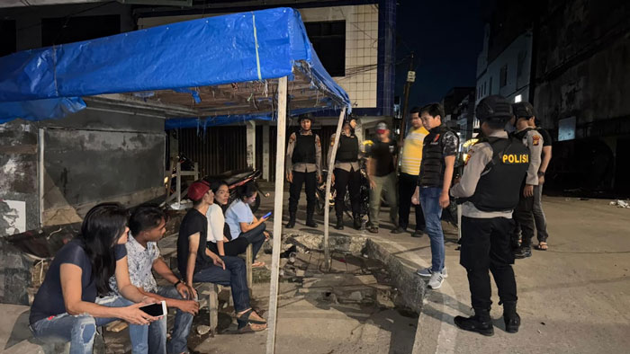 Tim Raga Polres Inhil melakukan patroli dikawasan yang dianggap rawan, Ahad (8/6/2025).