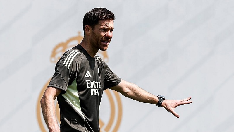Pelatih Real Madrid Xabi Alonso matangkan persiapan timnya untuk menghadapi Piala dunia Antarklub.