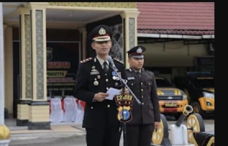 Kapolsek Kampar AKBP Mihardi Mirwan