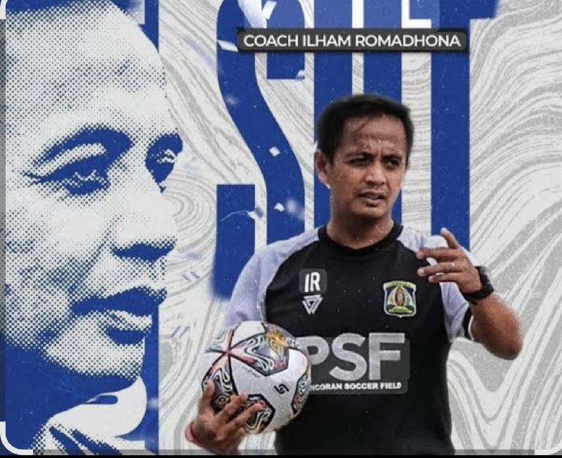 Pelatih Kepala PSPS Pekanbaru Ilham Ramadhona