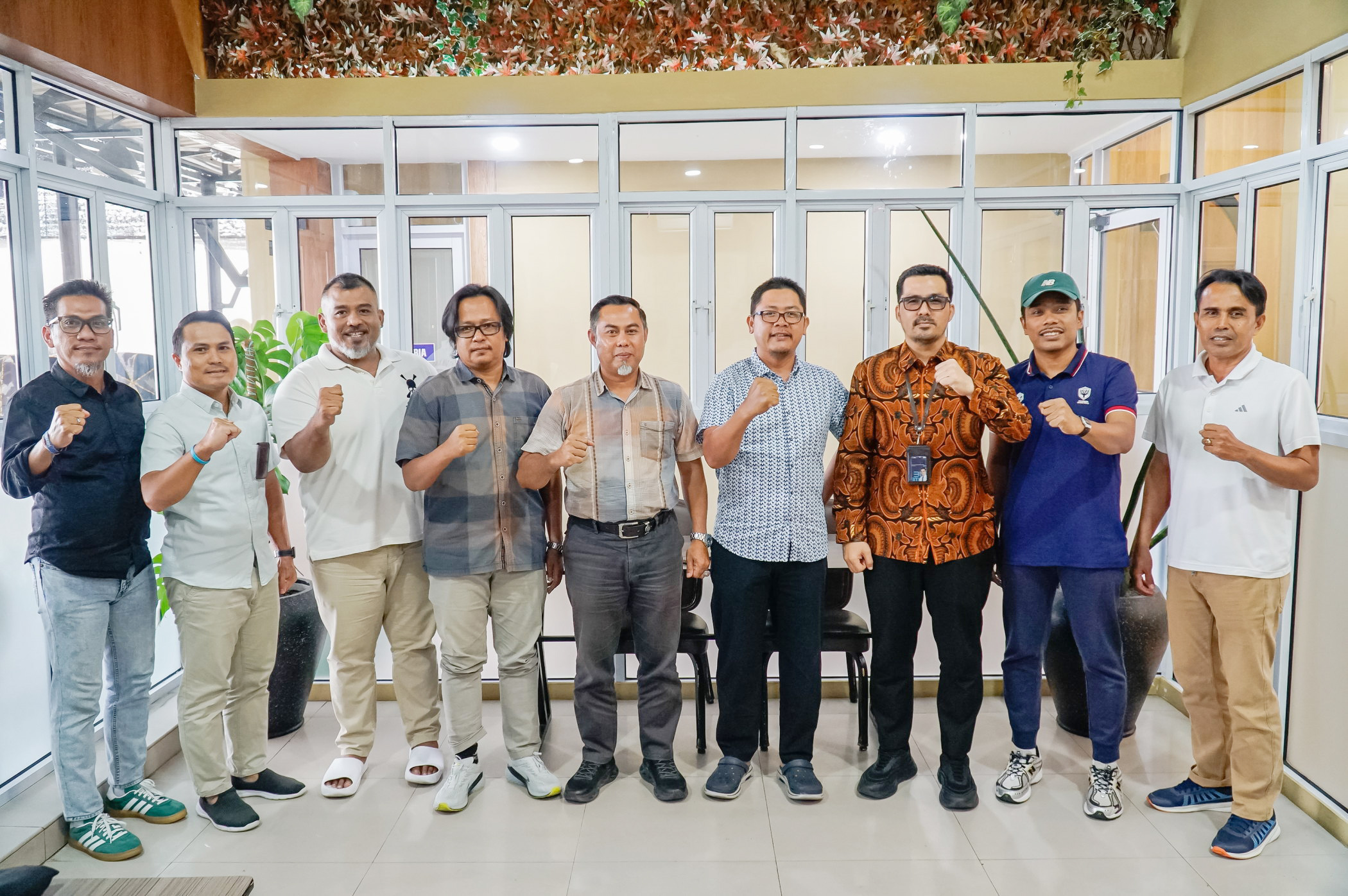 Riau Pos menggelar pertemuan dengan Pengprov Perbasi Riau bertujuan untuk membahas potensi kerja sama dalam mewujudkan kemajuan olahraga basket.