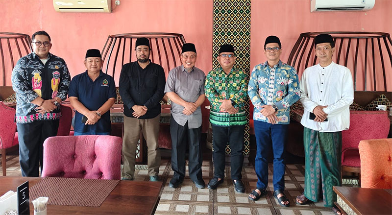 Pertemuan pengurus LAMR dengan Bamus Betawi di Jakarta, Kamis (19/6/2025).