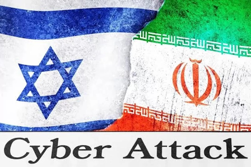 lustrasi: Konflik Israel-Iran meluas ke perang di dunia maya.
