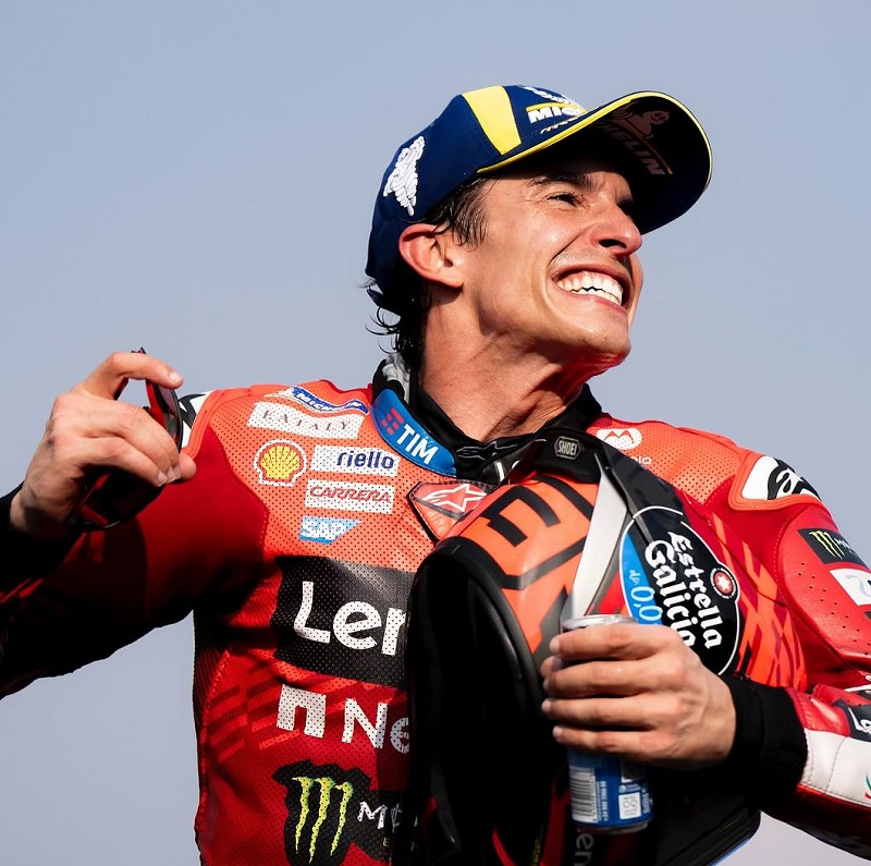 Marc Marquezmelanjutkan performa gemilang dengan menjuarai sprint race MotoGP Italia 2025 di Mugello.