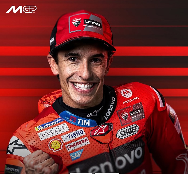Pembalap Ducati Lenovo Marc Marquez tampil trengginas untuk menjuarai MotoGP Italia 2025 di Mugello dengan menggunguli adiknya Alex Marquez.