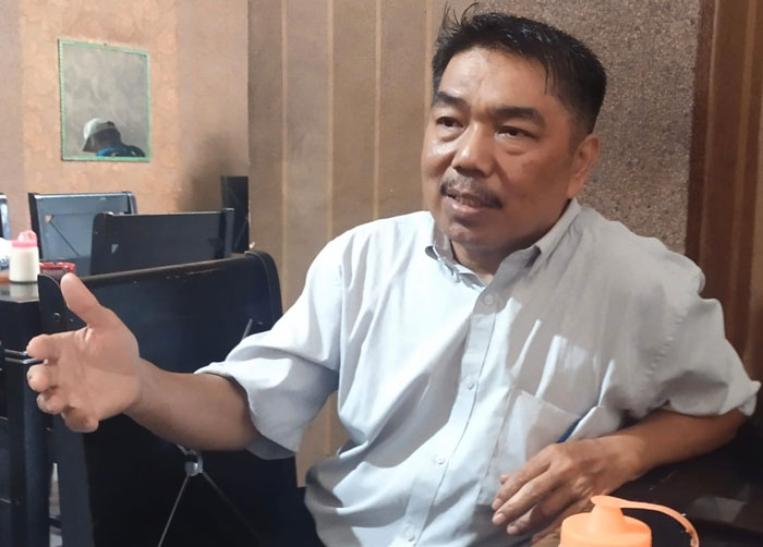 Ketua BPD Sukamaju Sabarudi