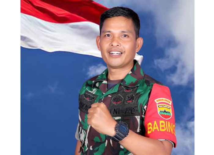 Ketua Umum Panitia Pacu Jalur Rayon III Kecamatan Pangean, Serka Syarkani.
