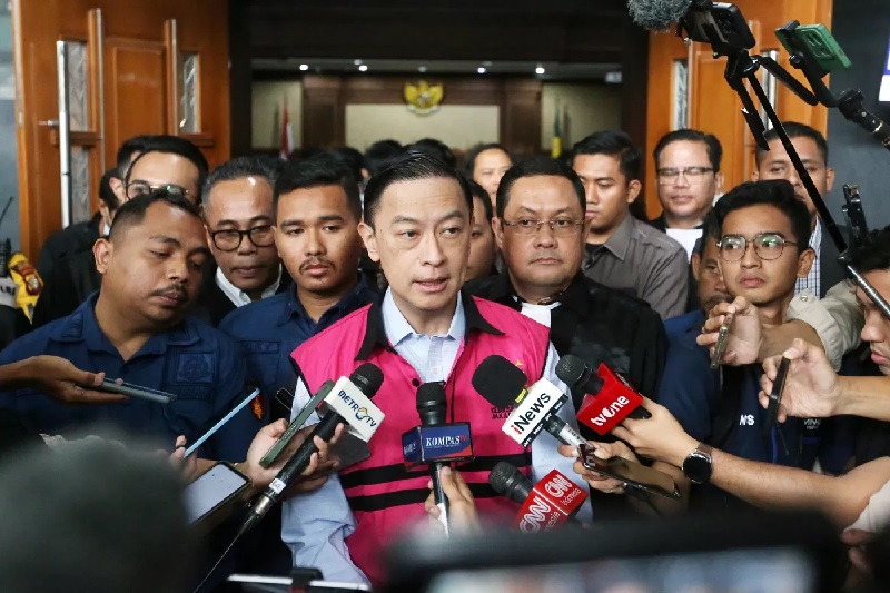 Terdakwa dugaan korupsi importasi gula Tom Lembong.