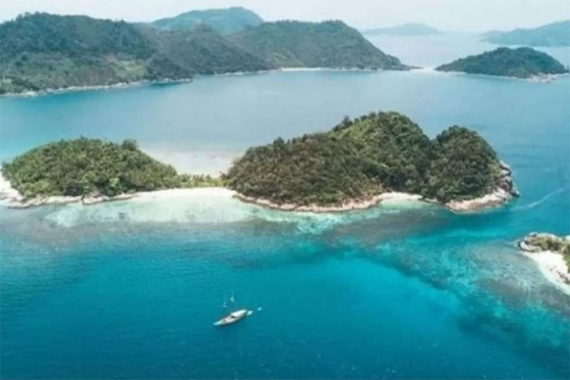 Pulau Yudan dan Pulau Kembung dijual melalui situs internasional.