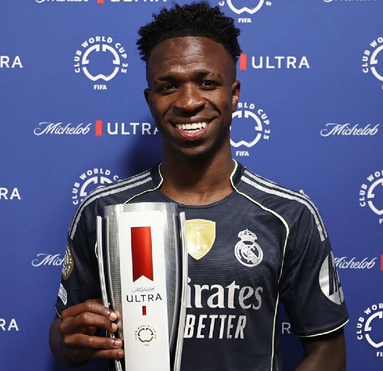 Vinicius Junior terpilih sebagai MVP saat Real Madrid mengalahkan RB Salzburg 3-0.