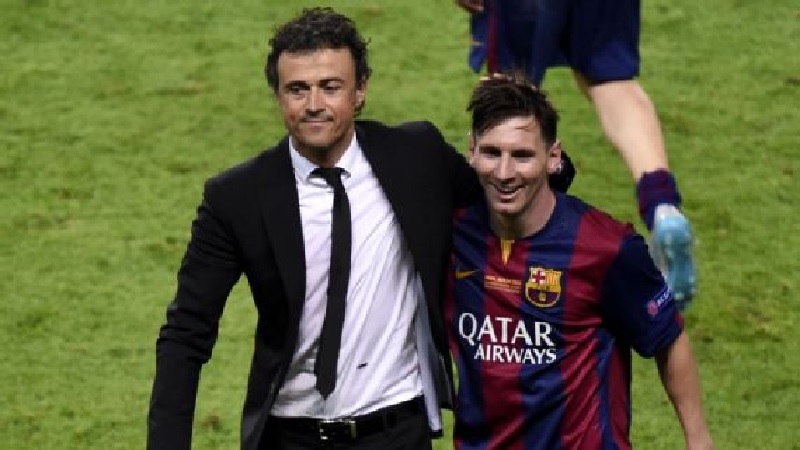 Luis Enrique memenangkan gelar Liga Champions UEFA bersama Lionel di Barcelona pada 2015.  Enrique yang kini  melatih PSG akan menghadapi Inter Miami yang diperkuat Messi.