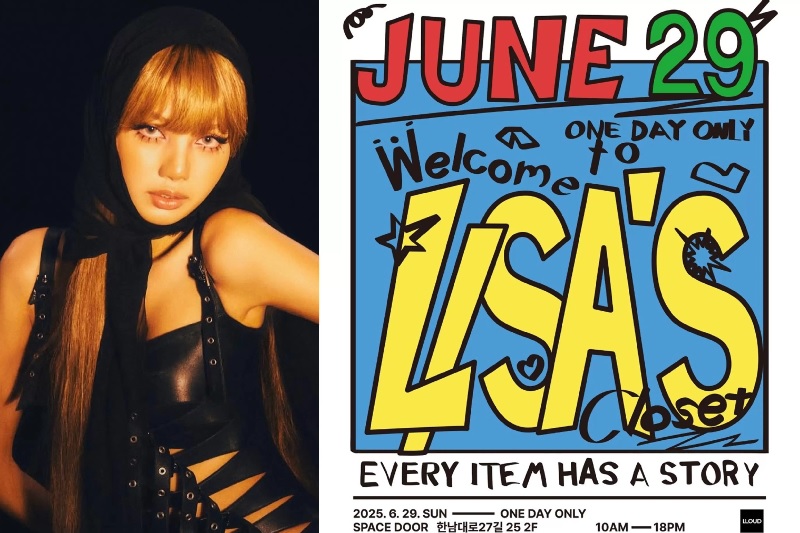 Lisa BLACKPINK gelar penjualan lemari pakaian untuk amal.